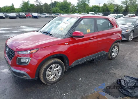 2022 Hyundai Venue Se z USA, uszkodzony, nr VIN KMHRB8A36NU147685